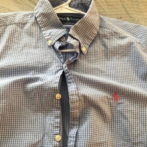 Long sleeved button down shirt